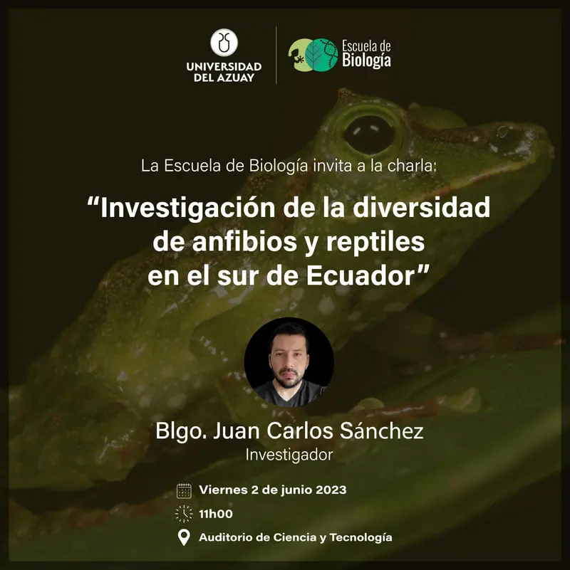 Investigación de la diversidad de anfibios y reptiles en el sur de Ecuador