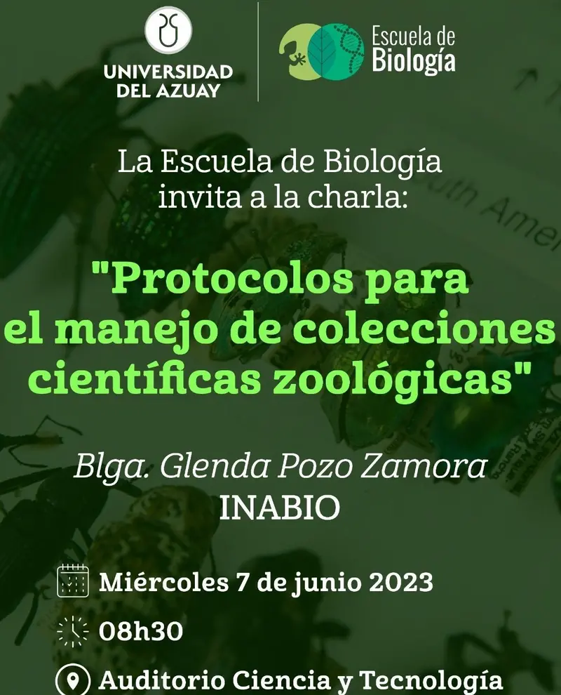 Protocolos para el manejo de colecciones científicas zoológicas