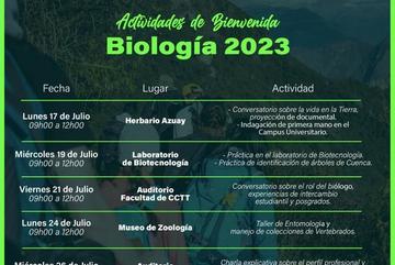 Bienvenida Biología 2023