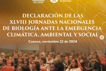 Declaración de las XLVIII Jornadas Nacionales de Biología