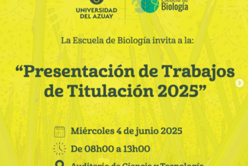 Presentación de Proyectos de Titulación 2025 🙌👀