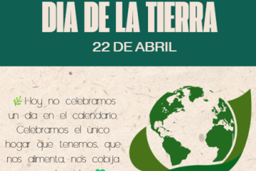 Hoy, 22 de abril, es el Día de la Tierra.