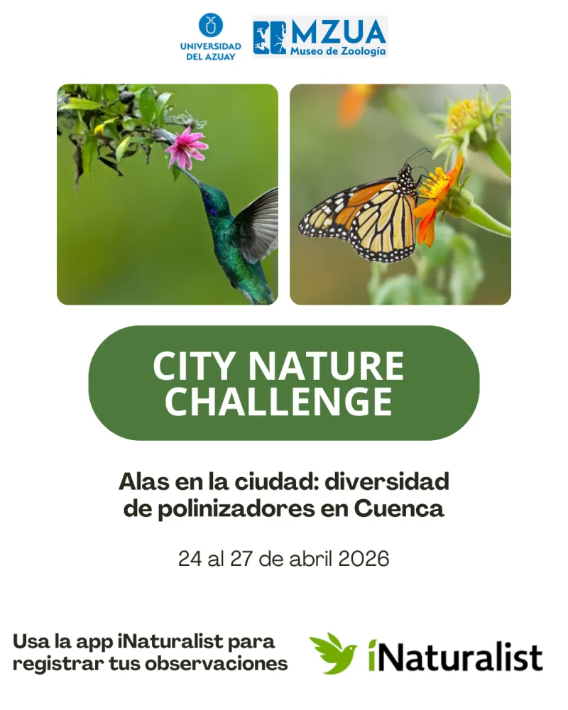 🌿📸 ¡Únete al City Nature Challenge 2026 MZUA! 🐝🌸