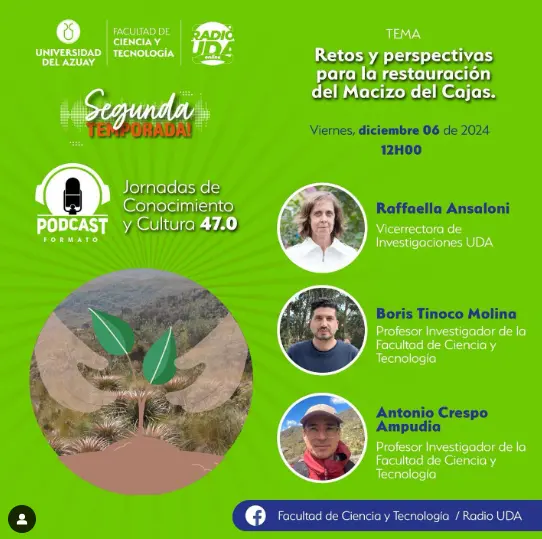 Retos y Perspectivas para la restauración del Macizo del Cajas 🌱