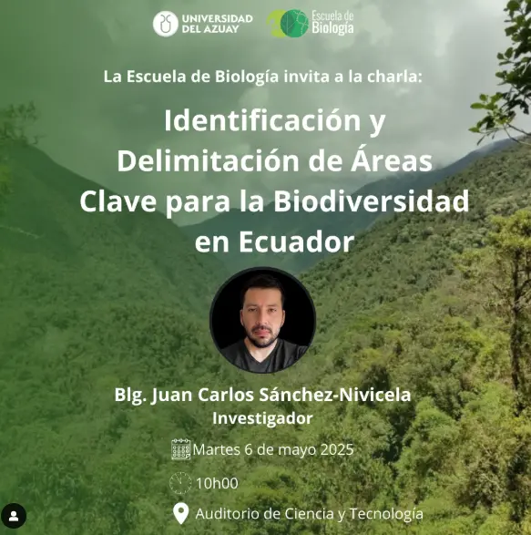 Identificación y Delimitación de Áreas Clave para la Biodiversidad en Ecuador