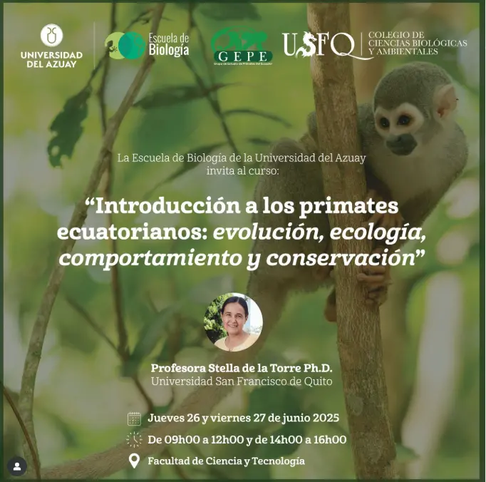 "Introducción a los primates ecuatorianos: evolución, ecología, comportamiento y conservación"