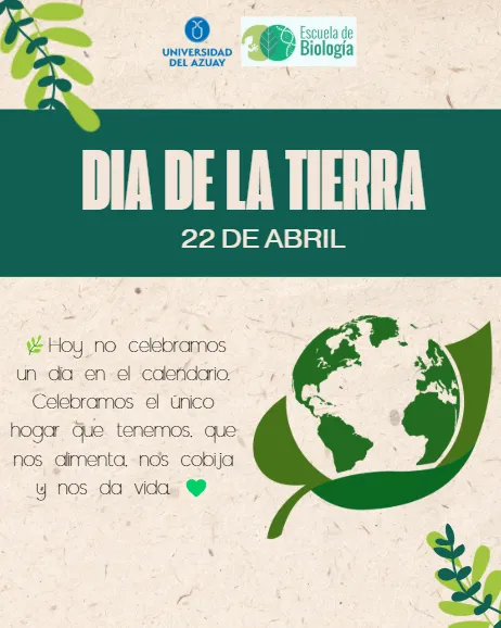 Hoy, 22 de abril, es el Día de la Tierra.