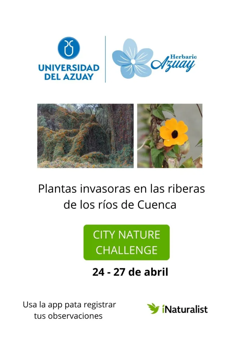 CITY NATURE CHALLENGE  Herbario Azuay🍃